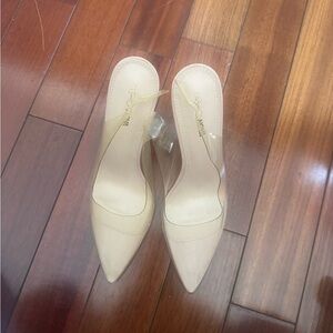Fashion Nova Nude Pointed Heels